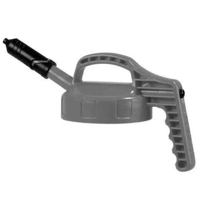 Oil Safe Minilock med smal kort pip - Grå