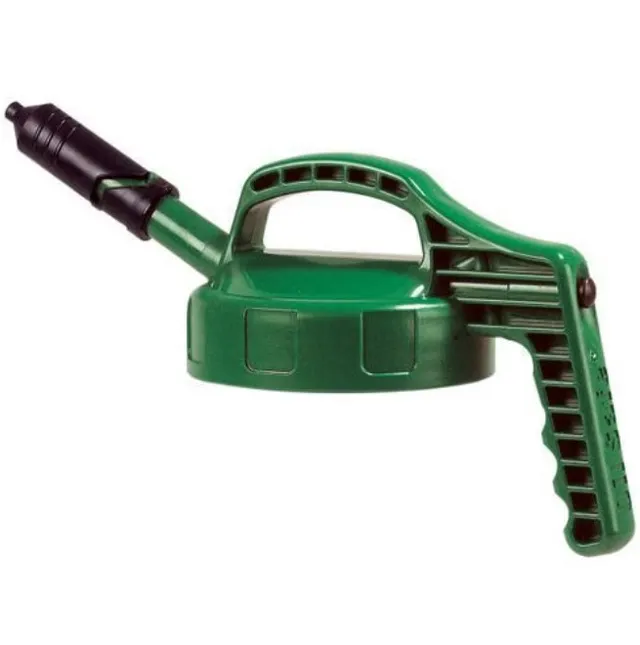 Oil Safe Minilock med smal kort pip - Grön