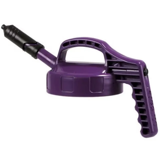 Oil Safe Minilock med smal kort pip - Violett