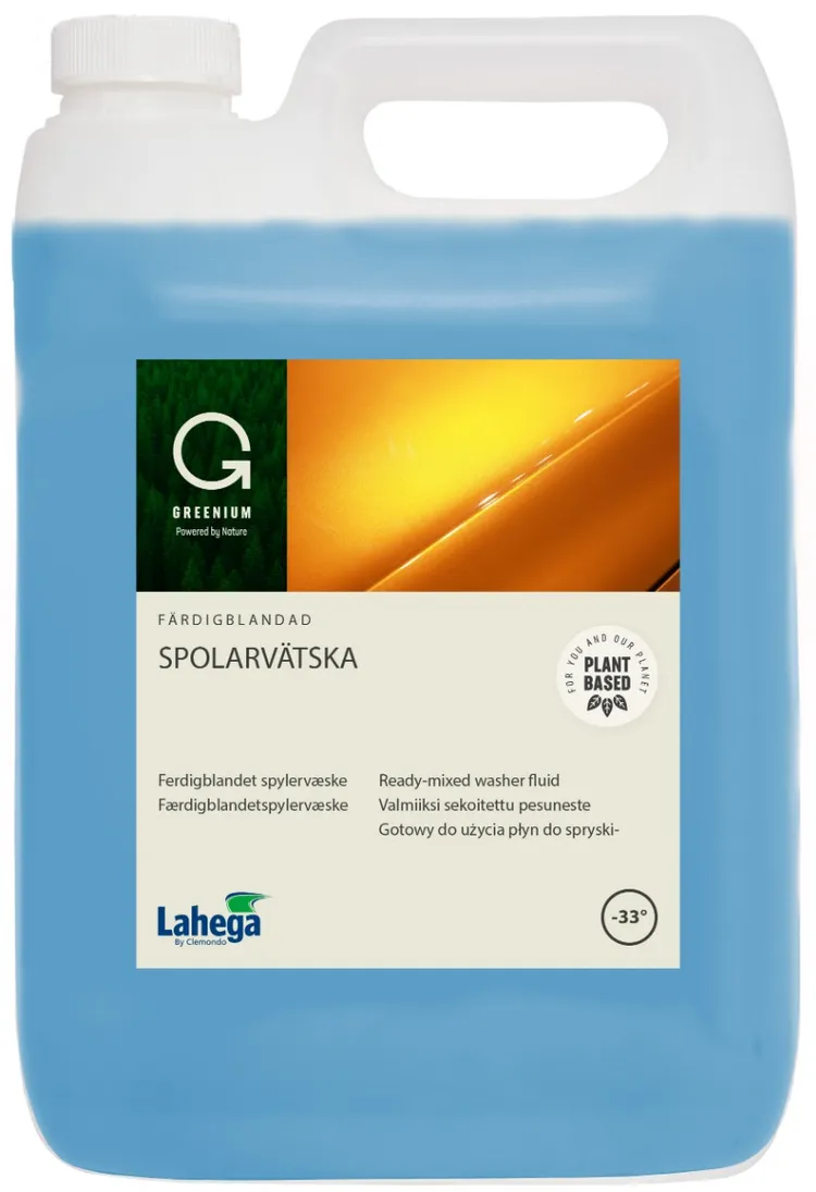 Lahega Greenium Färdigbl. Spolarvätska, 5L