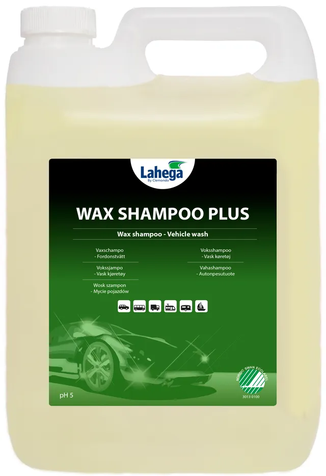 13950005 Lahega Wax Shampoo Plus 5 L