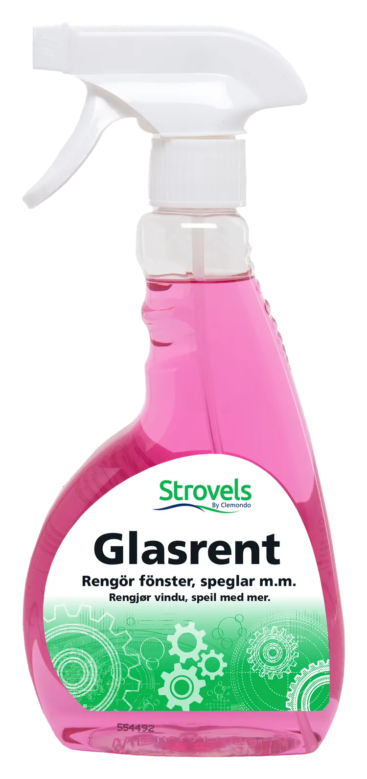 Strovels Glasrent 500 ml (12 pack)