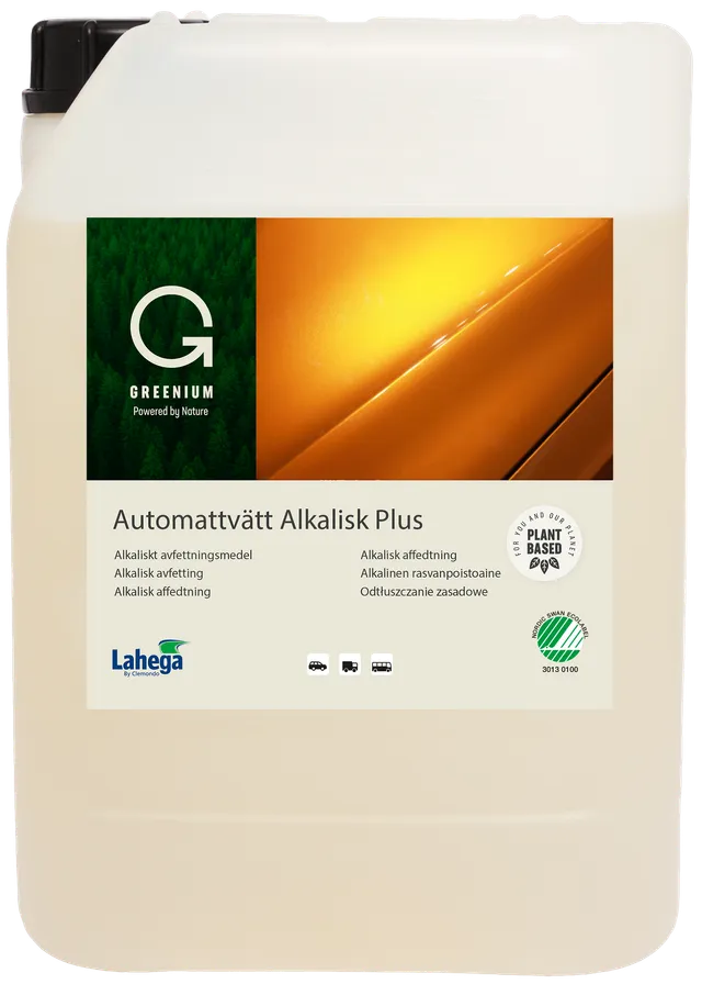 14930010 Lahega Greenium Automattvätt Alkalisk Plus 10L