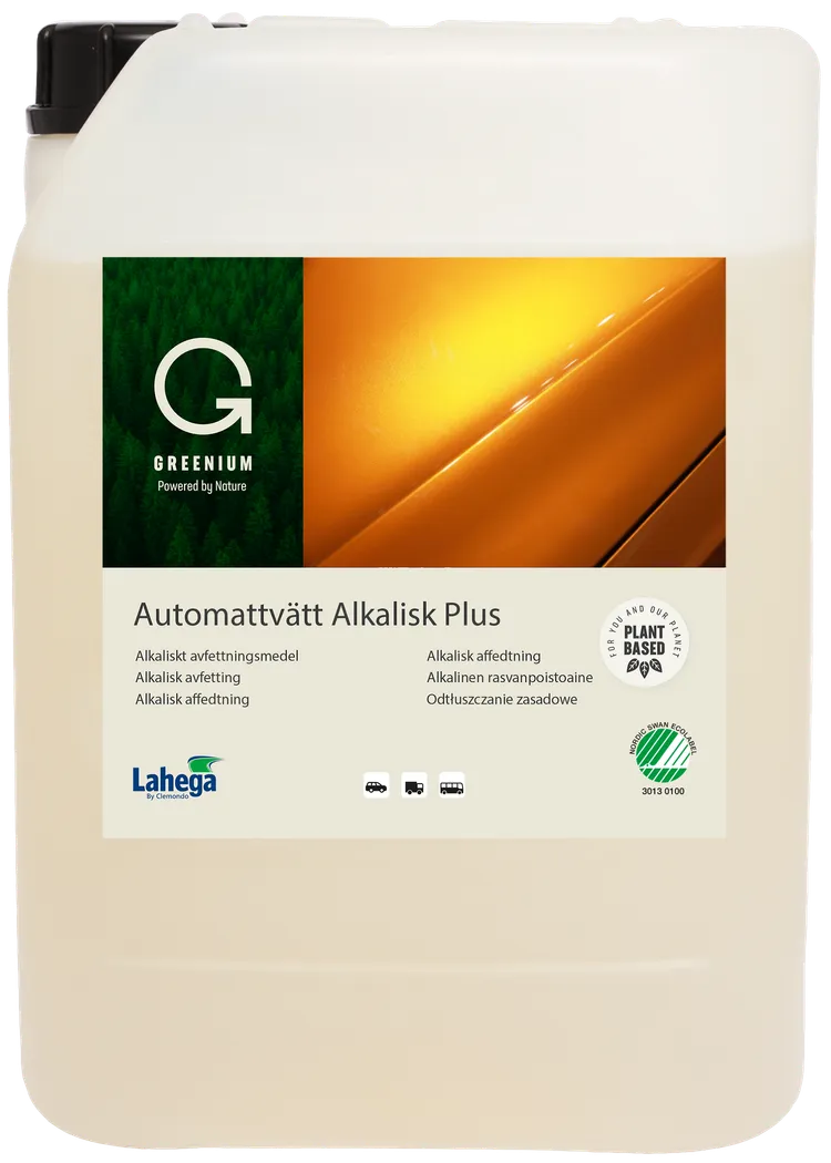 Lahega Greenium Automattvätt Alkalisk Plus 10L