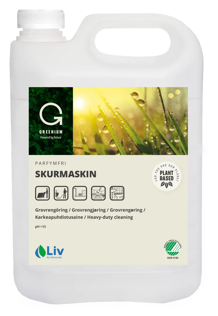 Liv Greenium Skurmaskin 5L (2 pack)