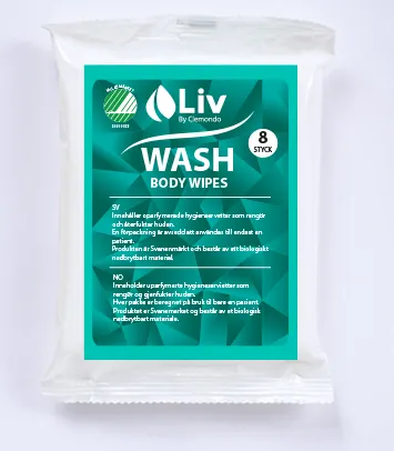 Liv Tvättservett (Body Wipes) 8-pack (20 pack)