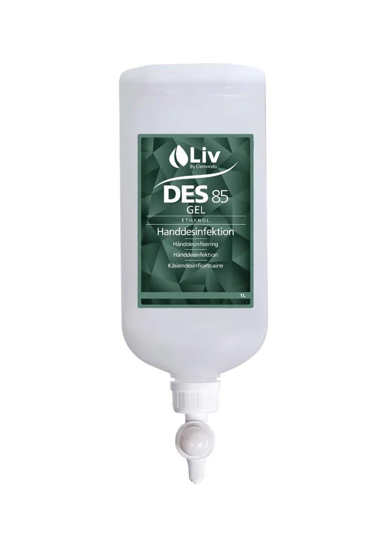 Liv Des Gel 85 Dispensopack 1 L (12 pack)