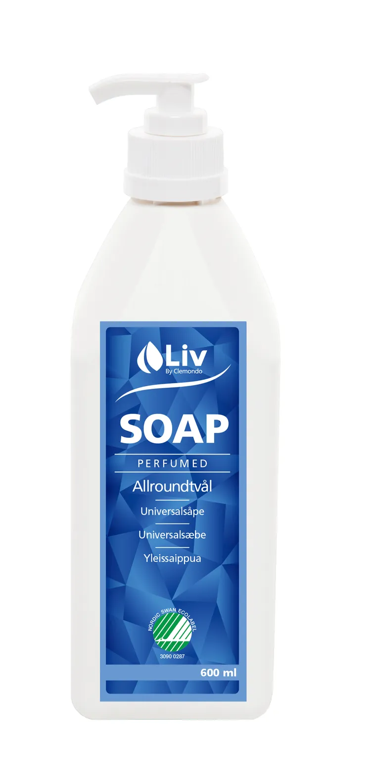 Liv Allroundtvål Parfym 600 ml (15 pack)