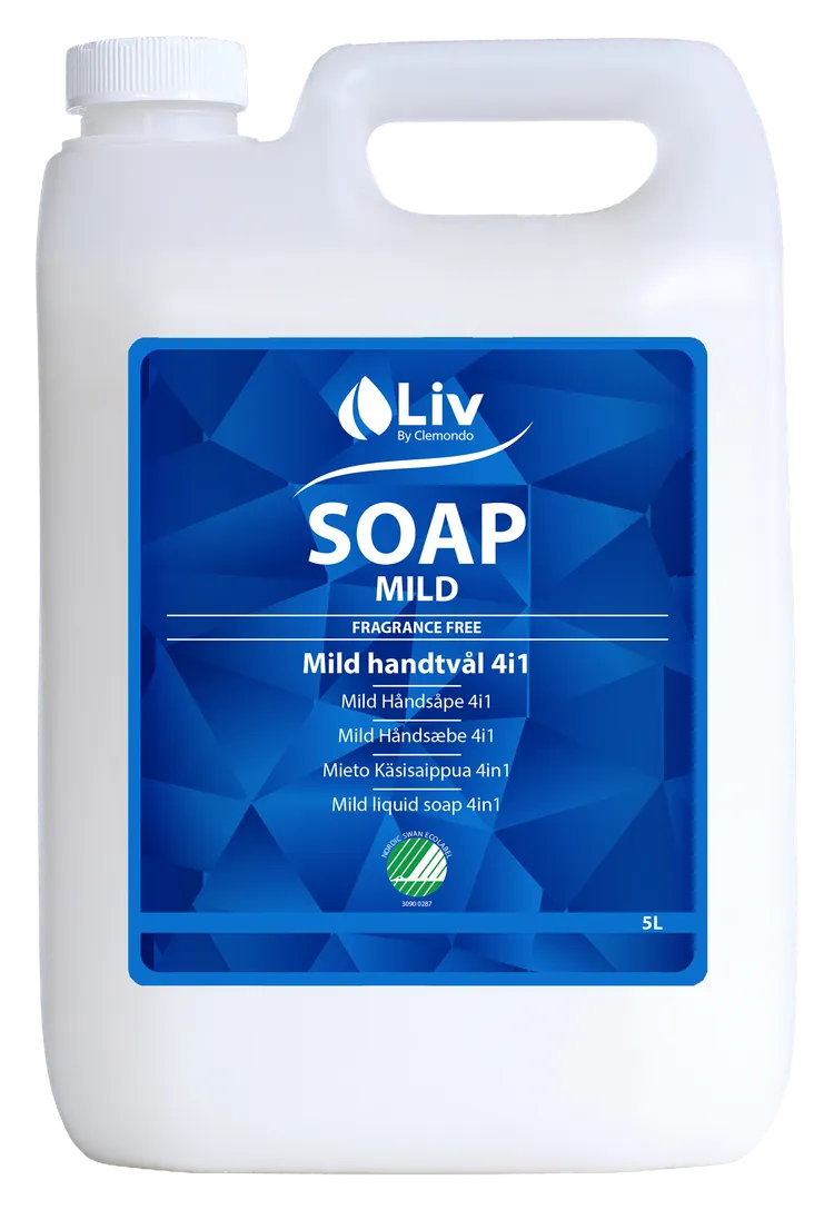 Liv Mild Handtvål 4i1 5 L (2 pack)