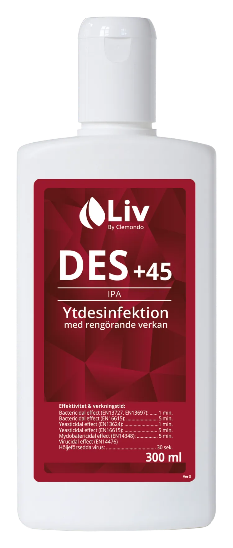 Liv Des +45 300 ml (24 pack)