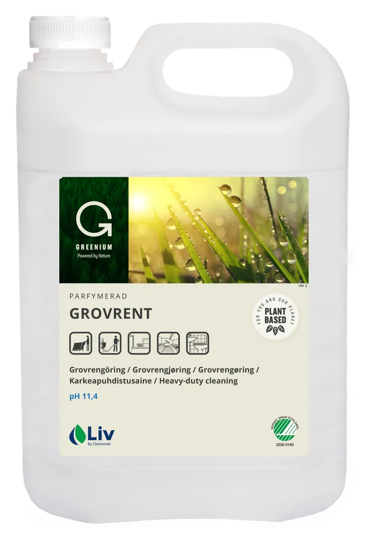 Liv Greenium Grovrent parfymerad 5L (2 pack)