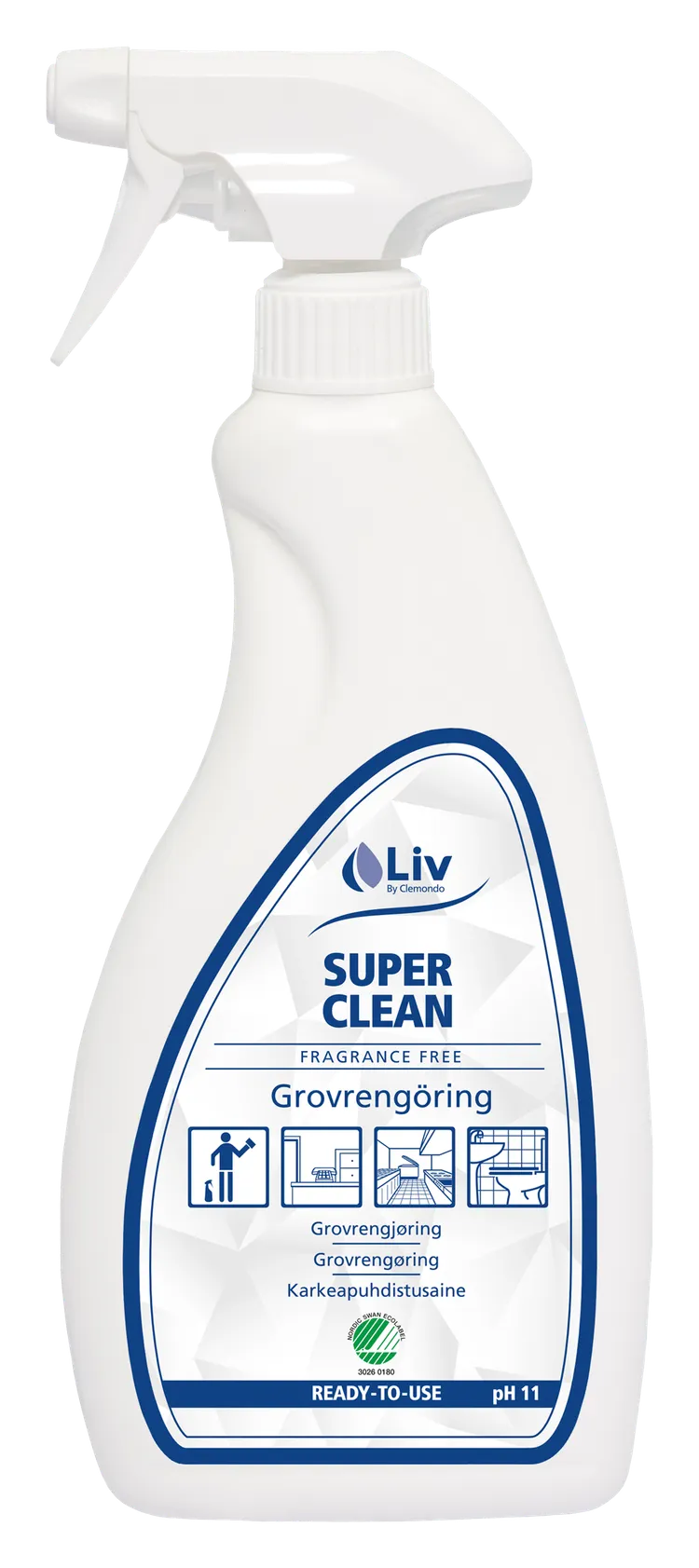 Liv Super Clean 750 ml (12 pack)