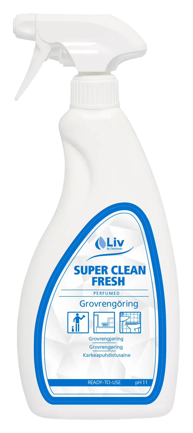 Liv Super Clean Fresh 750 ml (12 pack)
