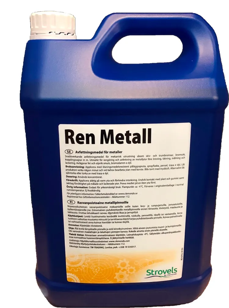 Strovels Ren Metall 5 L