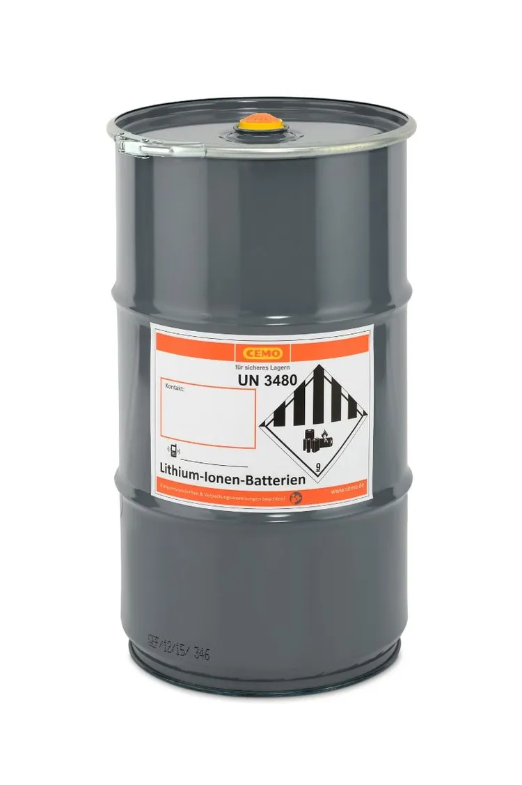 Säkerhetstunna för batterier 60L