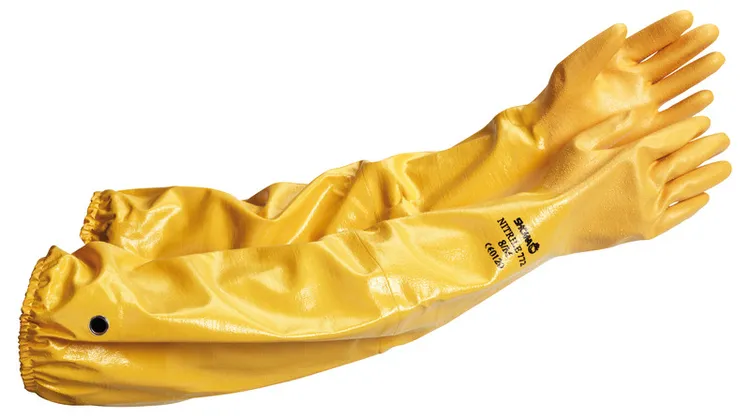 Nitrilhandske Showa 772 ARX L Sleeve 10G 5par/frp *