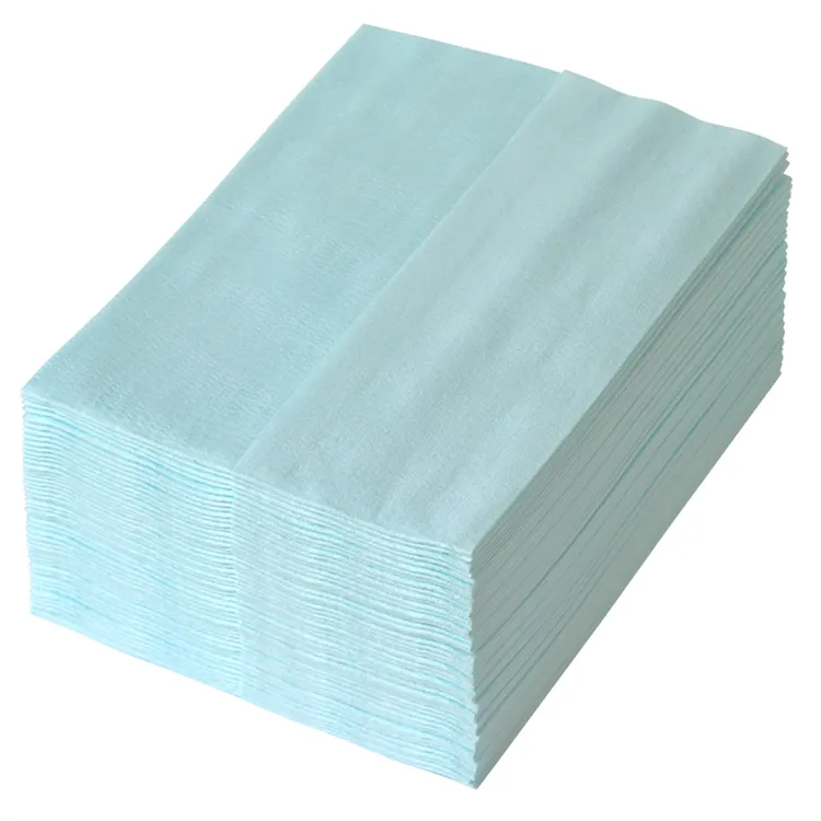 Torkduk Z-fold Turkos 38x30cm 10x50ark/frp