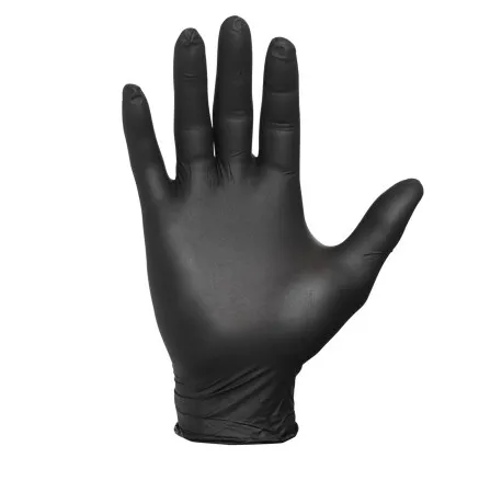 Engångshandske Nitril Worksafe Black L 100st/frp