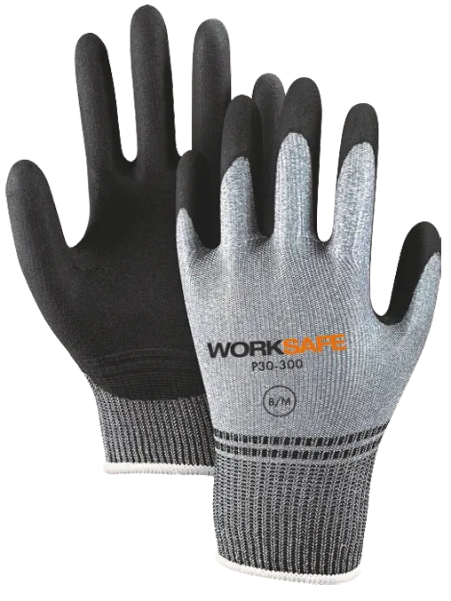 Nitrilbelagd handske Worksafe P30-300 8  6 par/frp
