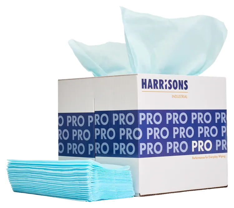 ProWipe Bragbox, 25x42cm, Turkos, 350ark/frp