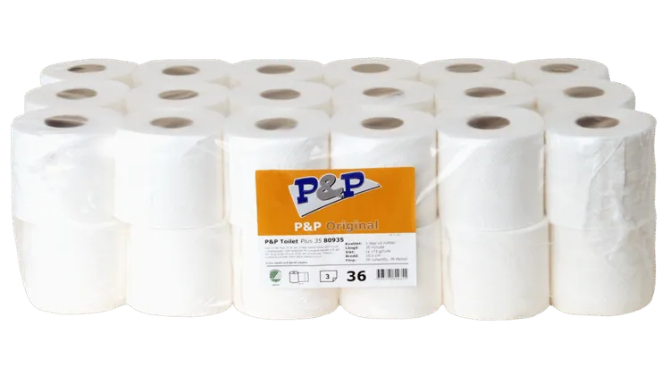 Toilet Plus 35meter, 3-lags, 36st/frp
