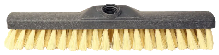 Skurborste svart 30cm plast mjukfiber