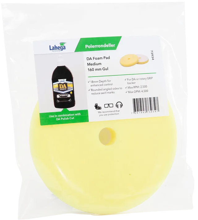 73934 DA Foam Pad Medium 160mm Gul