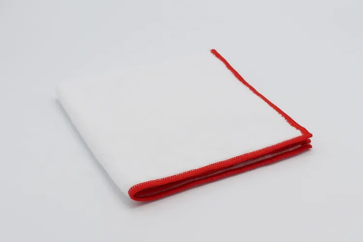 Mikrofiberduk återvunnen röd, 5-pack