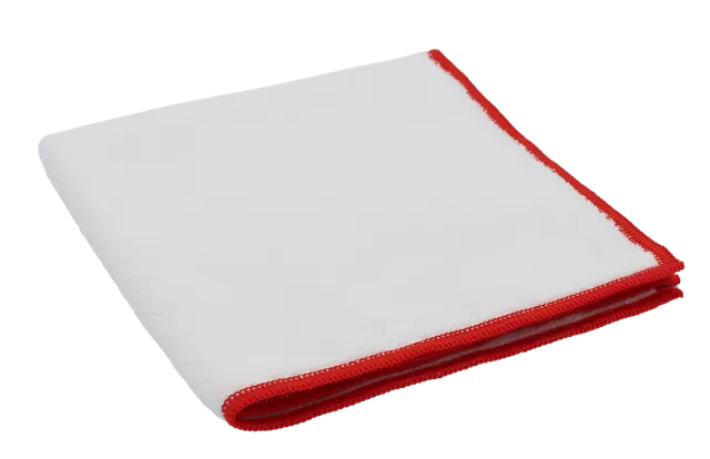 74006 Mikrofiberduk återvunnen röd, 5-pack