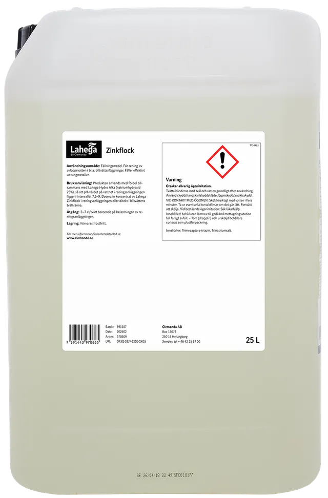 970609 Lahega zinkflock 25L