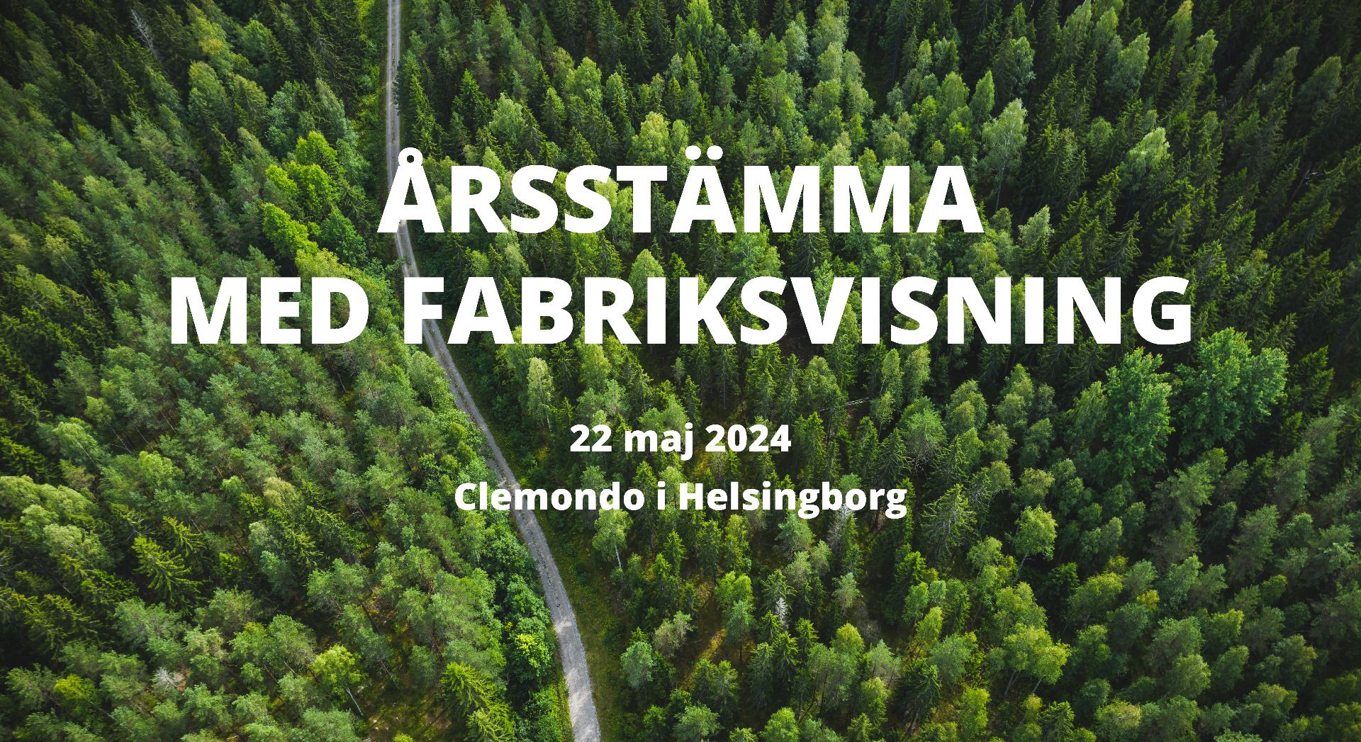 En bild på en skog ovanifrån