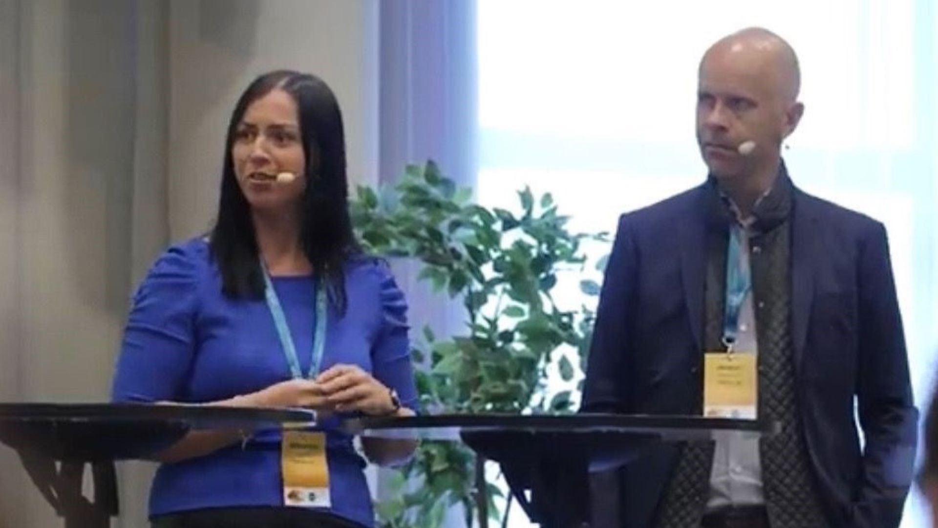 Veronika Sköld & Jesper Svensson på scen